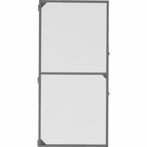 Teleskopická síť proti hmyzu, zárubeň 100 cm x 210 cm, an...