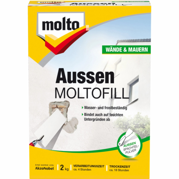Molto Exterior Moltofill Exterior Filler Prášek 2 kg