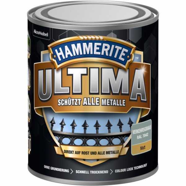 Hammerite Ultima Premium ochranná barva na kov, matná, do...