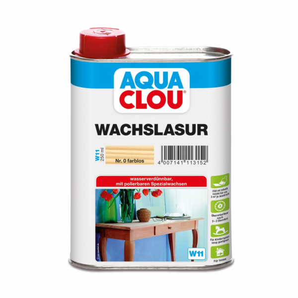 Vosková glazura Aqua Clou transparentní 250 ml