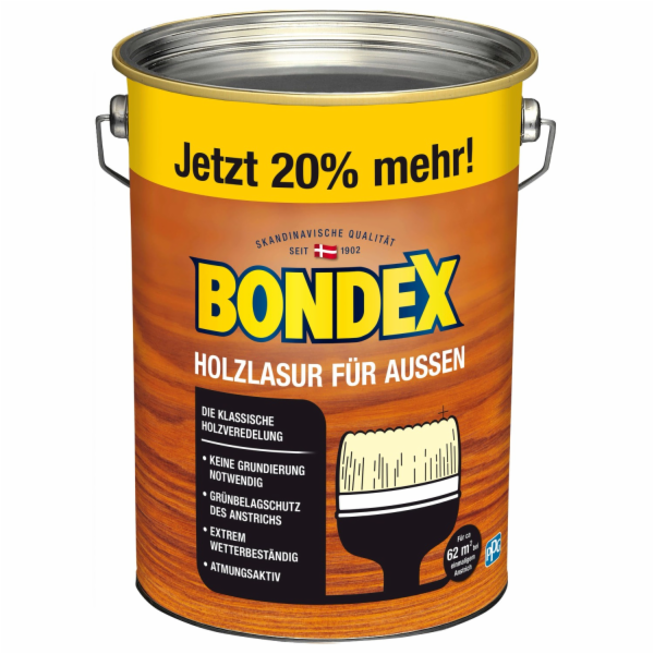 Bondex Exteriérová mořidla na dřevo, borovice Oregonská, ...