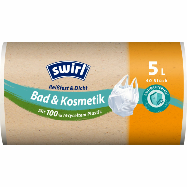 Sáčky na odpadky Swirl® Bath & Cosmetics s rukojetí 5 l 4...