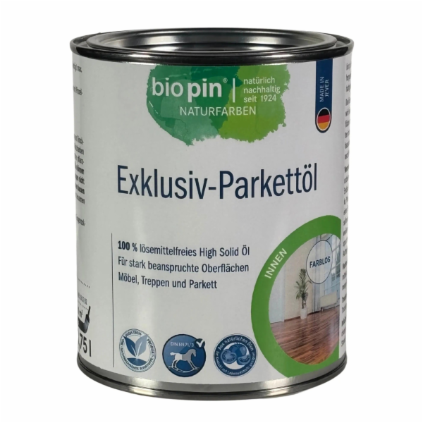 Biopin Exclusive parketový olej s vysokým obsahem pevných...