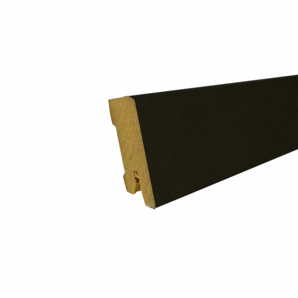 Döllken Cubica soklová lišta 40 mm x 14 mm x 2400 mm černá