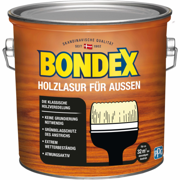 Bondex mořidlo na dřevo pro venkovní použití, mahagon, sa...