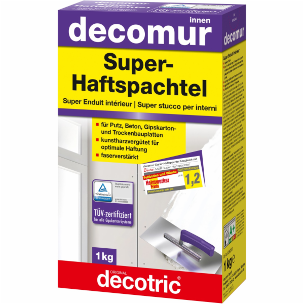 Superlepicí tmel Decomur 1 kg