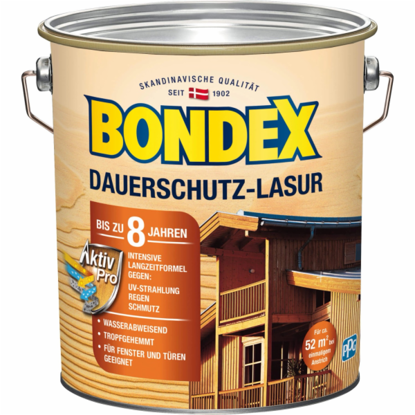 Bondex Dlouhotrvající ochranná lazura na dřevo Borovice O...