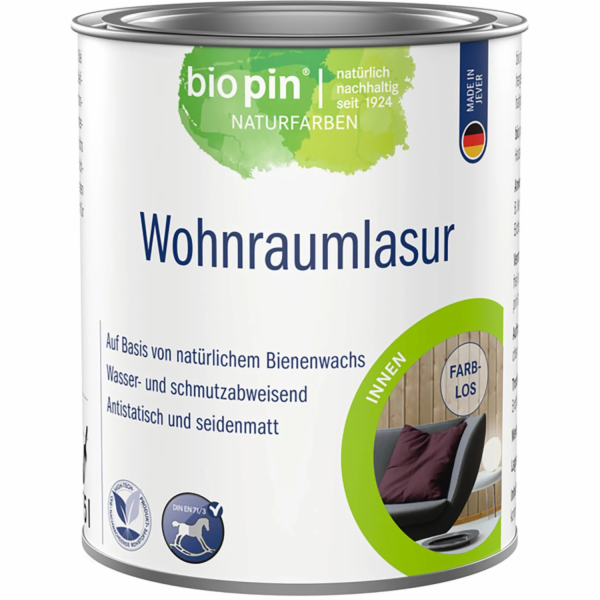 Biopin Interiérový lak Transparent 375 ml
