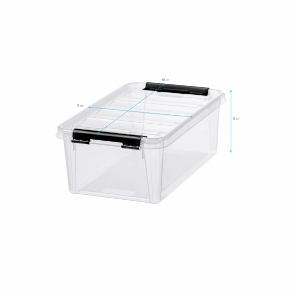 Úložný box SmartStore Classic s víkem, 4 l