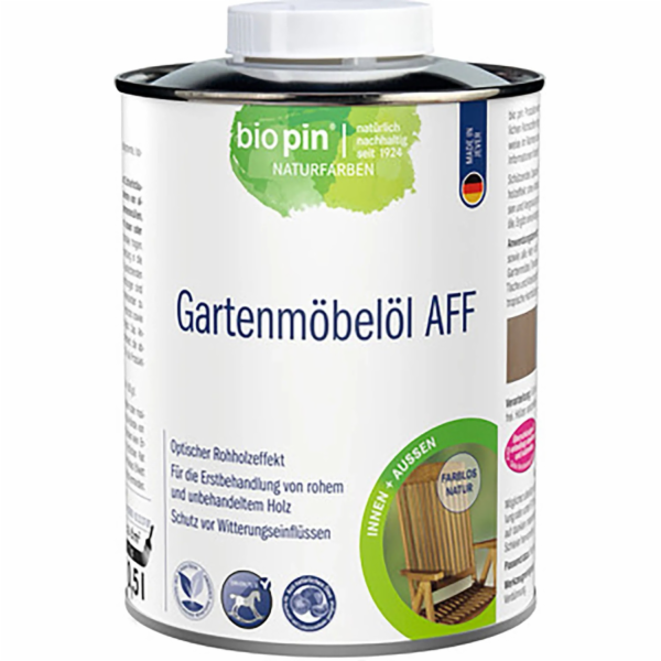 Biopin olej na zahradní nábytek, bezbarvý, 500 ml