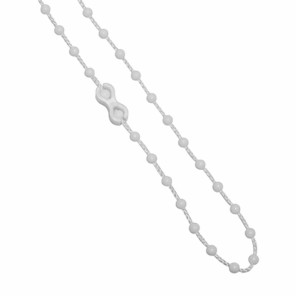 Náhradní řetěz Gardinia pro boční roletu, 5 m, bílý