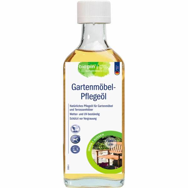 Biopin olej na péči o zahradní nábytek, bezbarvý, 250 ml