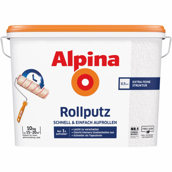 Alpina Rollputz 10 kg bílá matná