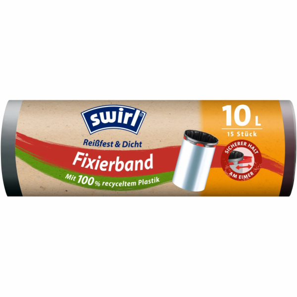 Swirl® Fixing Tape Pytle na odpadky 10 l 15 kusů