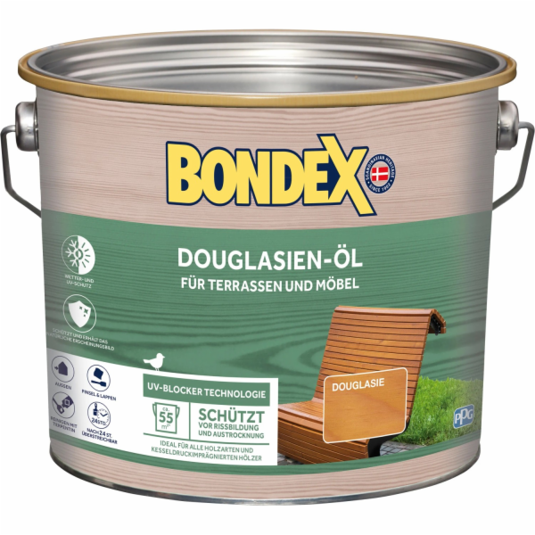 Ochrana dřeva Bondex Douglas Fire Oil pro venkovní použit...