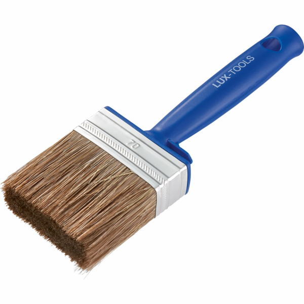 Plochý štětec na lak LUX-TOOLS 70 mm x 30 mm rovný