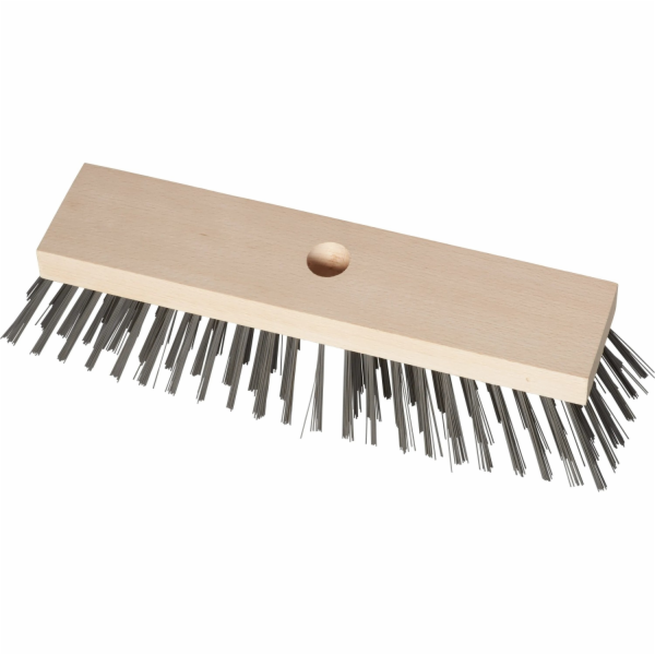 Ocelové koště 30 cm x 7 cm