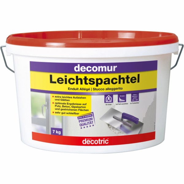 Decotric Lehký tmel Decomur White 7 kg