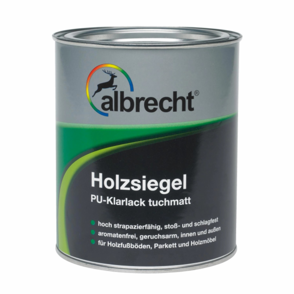 Albrecht tmel na dřevo PU čirý lak transparentní matný 12...