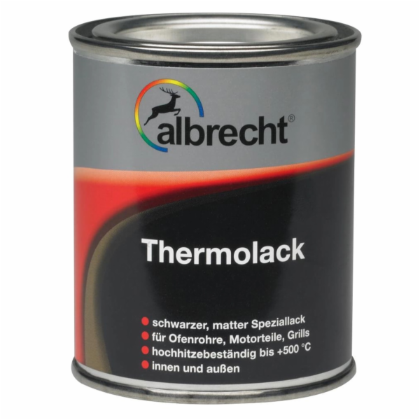 Albrecht Thermolack černý matný 125 ml
