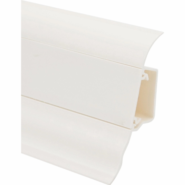 Soklová lišta Classic 50 Bílá 25 mm x 50 mm Délka 2500 mm