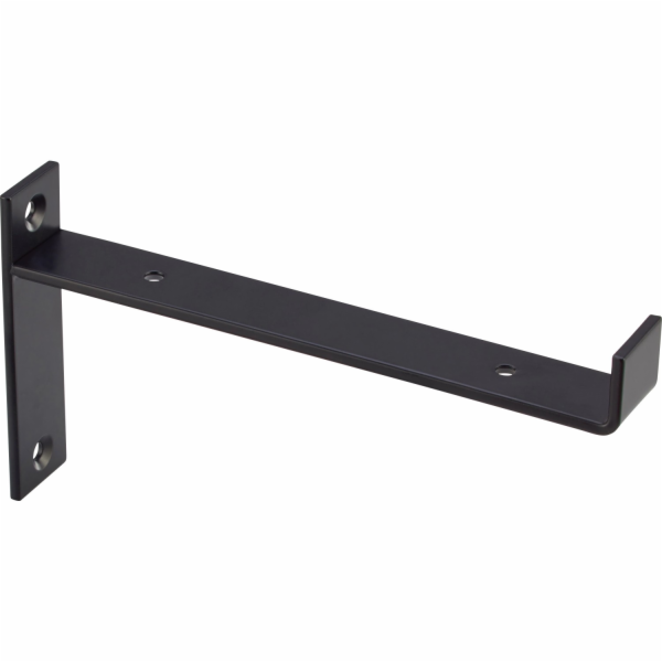 Průmyslová konzole, sada 2 kusů, 11 cm x 21 cm, černá