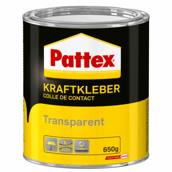 Lepidlo Pattex Power Transparent 650 g