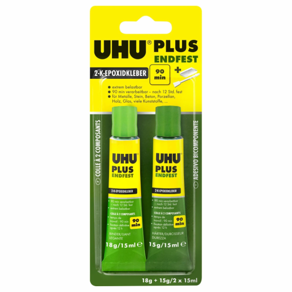Uhu Plus Endfest 2 x 15 ml