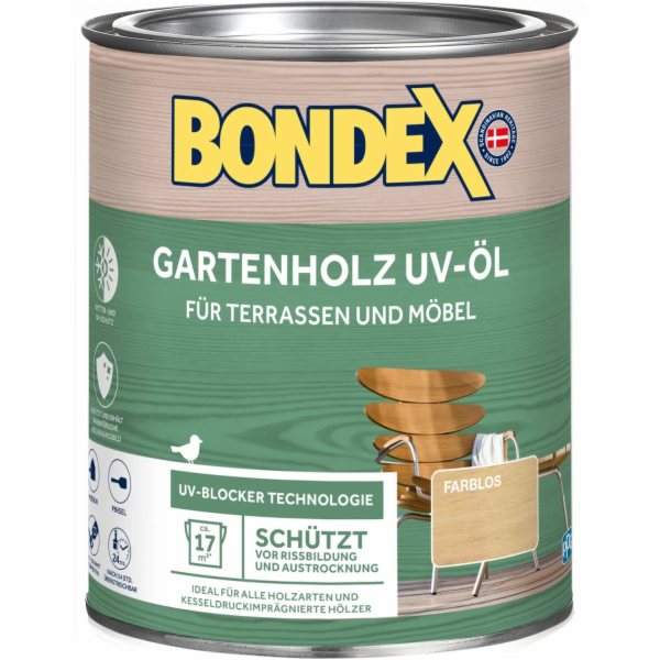 Bondex UV olej univerzální bezbarvý 750 ml