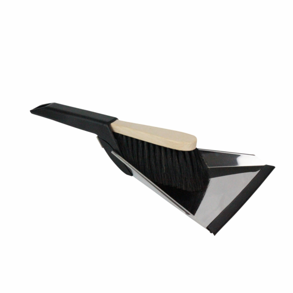 Sada lopatky a kartáče z nerezové oceli LUX-TOOLS, dřevěn...