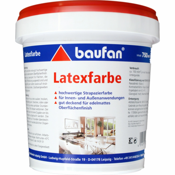 Baufan Latexová barva 750 ml