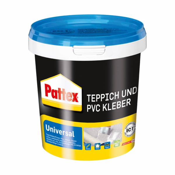 Lepidlo Pattex na koberce a PVC univerzální plechovka 1 kg