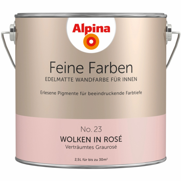 Alpina Fine Colors č. 23 Clouds in Rose® Šedo-růžová eleg...