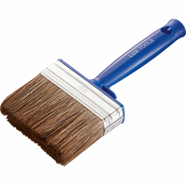Plochý štětec na lak LUX-TOOLS 100 mm x 30 mm rovný