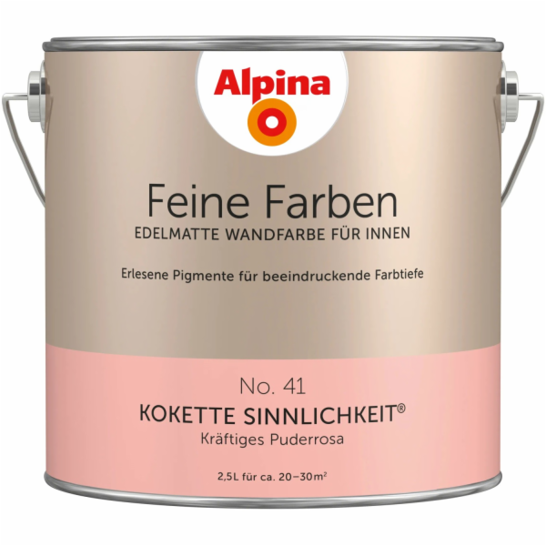 Alpina Fine Colors č. 41 Coquettish Sensuality® pudrová r...