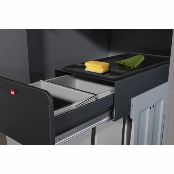 Vestavný odpadkový koš Hailo EB-X Trio 30 l