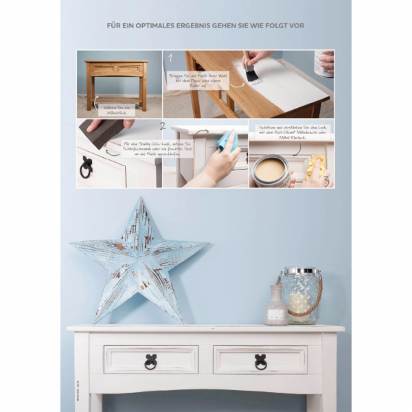 Křídová barva Rust-Oleum, lak na nábytek, vavřínovozelená...