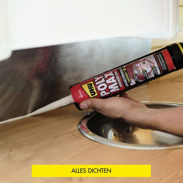 UHU Poly Max montážní lepidlo Instant Power transparentní...