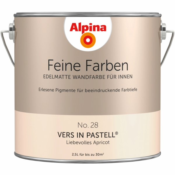 Alpina Fine Colors č. 28 Vers v pastelové barvě® Apricot ...