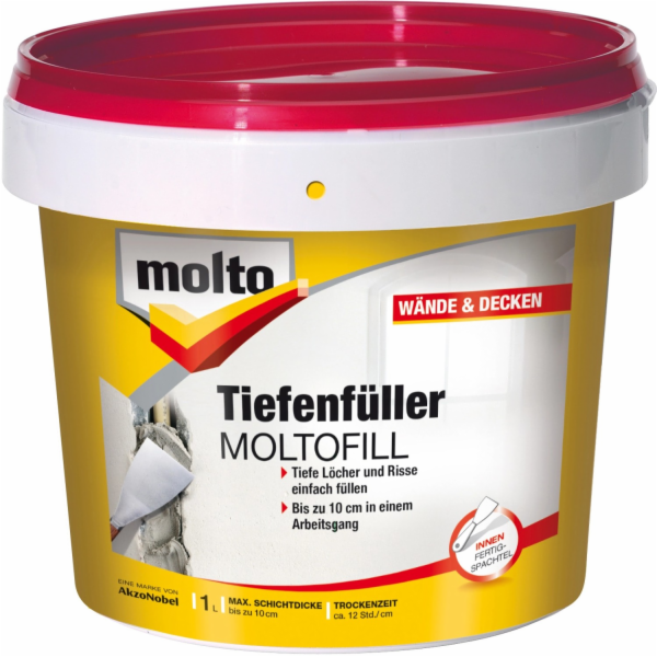 Molto Deep Filler Moltofill Interior Hotový tmel 1 l