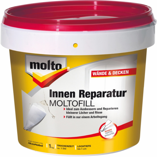 Molto Repair Moltofill Interior Hotový tmel 1 kg