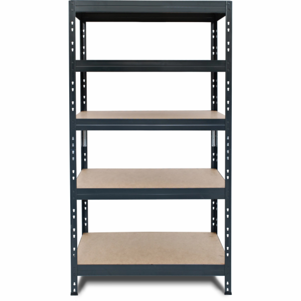 Ar Shelving, robustní bezšroubový regál s nýty, M, 180 cm...