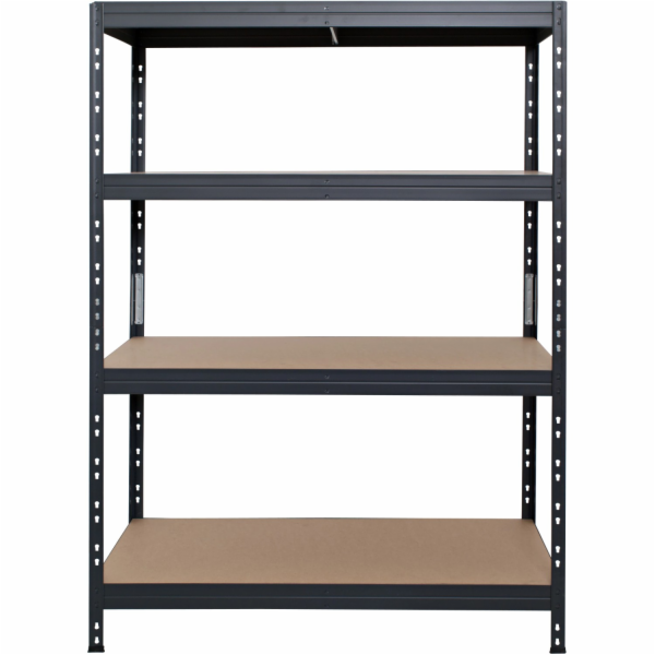 Ar Shelving, vysoce odolný bezšroubový regál s nýty, délk...