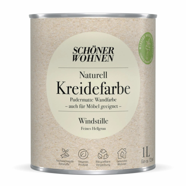 Schöner Wohnen Křídová barva Natural Wind Calm 1 l