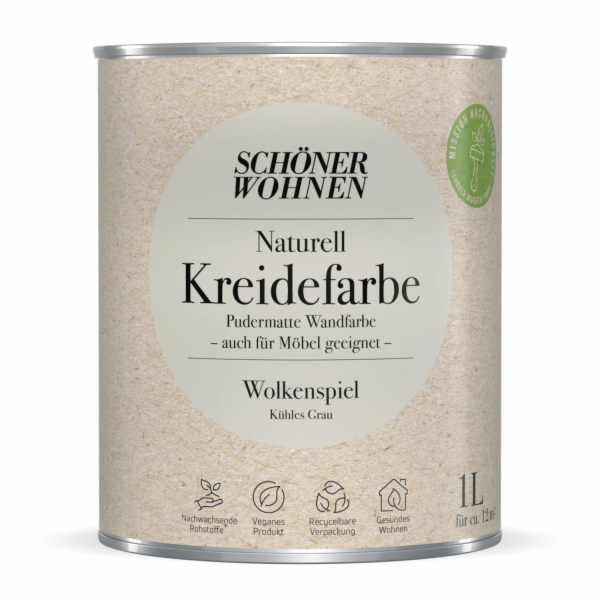 Schöner Wohnen Křídová barva Natural Cloud Play 1l