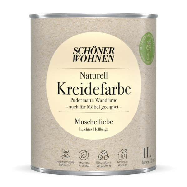 Schöner Wohnen Křídová barva Natural Shell Love 1l