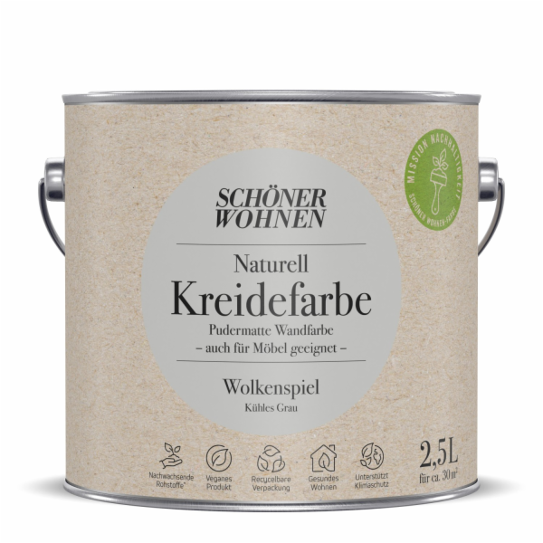 Schöner Wohnen Naturell Chalk Paint Cloud Play 2,5l