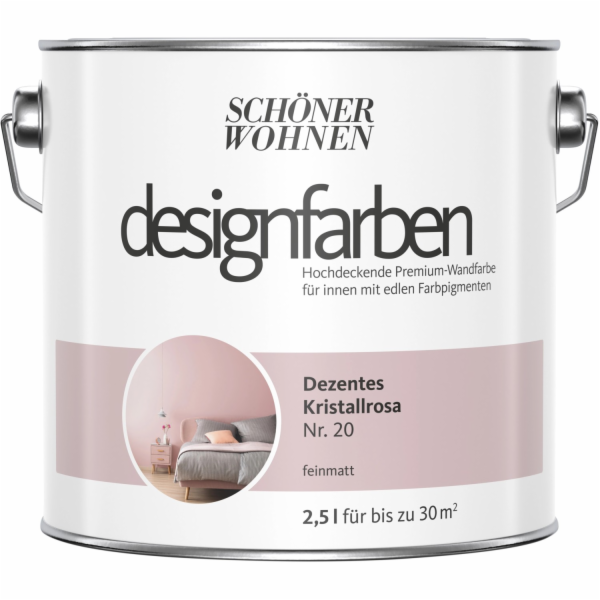 Schöner Wohnen Designer Paints Subtle Crystal Pink Matte ...