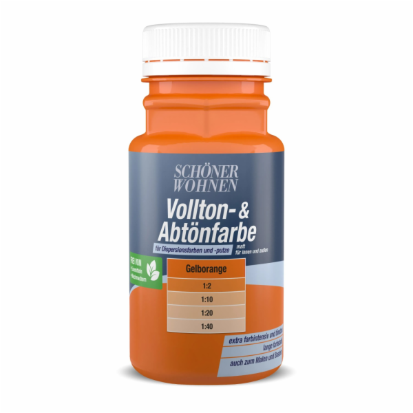 Schöner Wohnen plná a tónovací barva žlutooranžová 125 ml