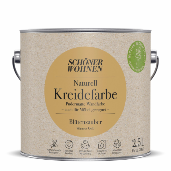 Schöner Wohnen Naturell Křídová barva Floral Magic 2,5l